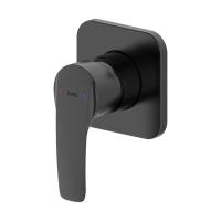 Встраиваемый смеситель с одним выходом IDDIS Ray черный матовый (RAYBL00i66) фото в интернет-магазине Русалия