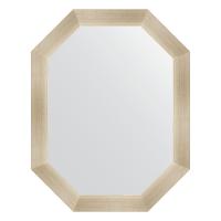 Зеркало настенное Polygon EVOFORM в багетной раме травленое серебро, 55х70 см, BY 7042 фото в интернет-магазине Русалия