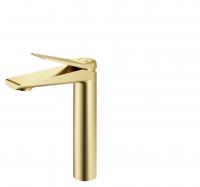 Смеситель для раковины ESKO "Shanghai Gold"   высокий, (SHA25Gold) фото в интернет-магазине Русалия