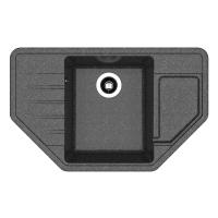 Кухонная мойка Dr. Gans РИО 25.080.C0800.407, черный фото в интернет-магазине Русалия