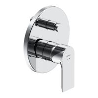 477100000 Apollo Встраиваемый смеситель для ванной и душа, хром Damixa фото в интернет-магазине Русалия