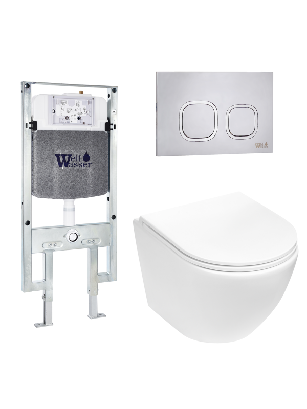 Комплект AMBERG 497 ST + MERZBACH 043 MT-WT + AMBERG RD-MT CR WeltWasser