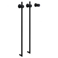 Полотенцесушитель электрический ABBER Charme AH4002MB черный матовый фото в интернет-магазине Русалия