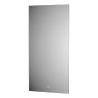 Зеркало с фацетом и LED-подсветкой настенное GLOW DEFESTO 50x100 см, DF 2515S фото в интернет-магазине Русалия