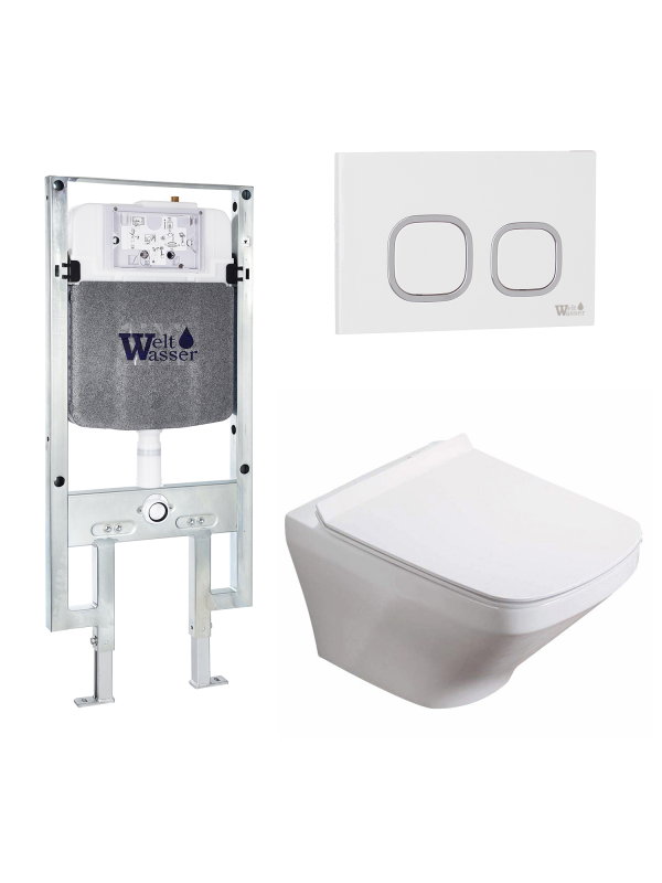 Комплект AMBERG 497 ST + HOFBACH 041 GL-WT + AMBERG RD-WT WeltWasser