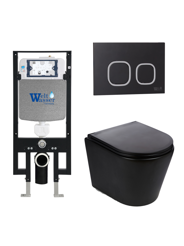 Комплект AMBERG 497 + SALZBACH 043 MT-BL + AMBERG RD-BL WeltWasser