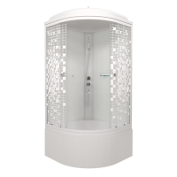 Душевая кабина Мозаика 90*90 Б (9 мест+сифон D50) Щ0000061834 Тритон фото в интернет-магазине Русалия