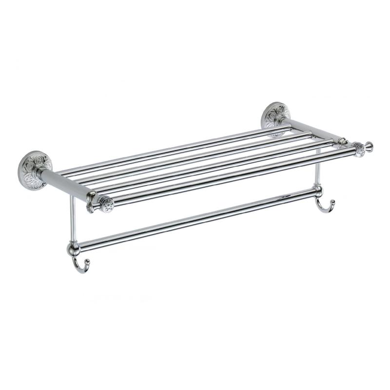 Полка для полотенец Savol S-005844A, хром