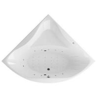 Гидромассажная ванна EXCELLENT Glamour 150x150 "NANO" (хром) WAEX.GLA15.NANO.CR фото в интернет-магазине Русалия