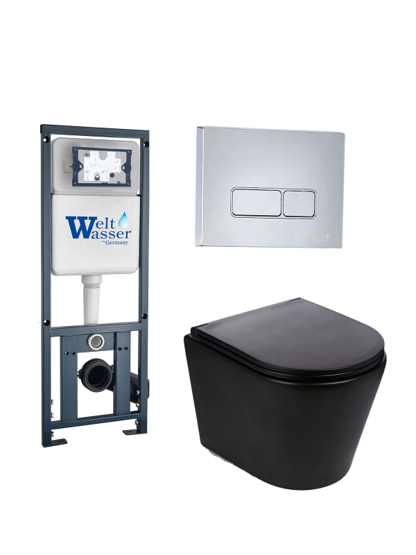 Комплект MARBERG 410 + SALZBACH 043 MT-BL + MAR 410 SE-CR WeltWasser