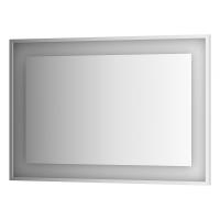 Зеркало настенное в багетной раме хром со встроенным LED-светильником Ledside EVOFORM 110x75 см, BY 2206 фото в интернет-магазине Русалия