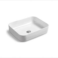 Раковина керамическая Vincea VBS-105, 500*410*130, накладная, цвет белый фото в интернет-магазине Русалия