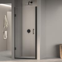Душевая дверь RGW PA-06B 700, стекло прозрачное, профиль черный фото в интернет-магазине Русалия
