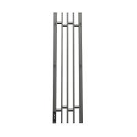 Полотенцесушитель электрический Point Фрея PN20738GB П2 180x800 диммер слева, графит блеск фото в интернет-магазине Русалия