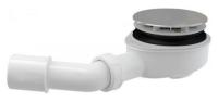 Сифон для душевого поддона A491CR AlcaPlast фото в интернет-магазине Русалия