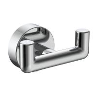 Крючок для ванной комнаты двойной Raglo R320.052, хром фото в интернет-магазине Русалия