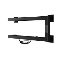 Полотенцесушитель электрический Nix (electro) 20/50 (таймер, скрытый провод слева, Черный муар) INDIGO DGN20-50BRLt фото в интернет-магазине Русалия