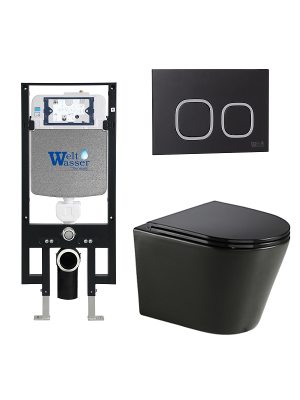 Комплект AMBERG 497 + SALZBACH 043 GL-BL + AMBERG RD-BL WeltWasser