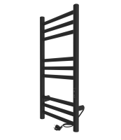 Полотенцесушитель электрический Line Trinity (electro) 70/30 (таймер, скр.монтаж, унив.подкл.R/L, Черный муар) INDIGO LСLTE70-30BRRt фото в интернет-магазине Русалия
