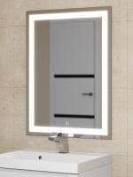 Зеркало для ванной с подсветкой Uperwood Tanos 60х80 см, прямоугольное, сенсор/антизапотевание/без рамы 291020220 фото в интернет-магазине Русалия