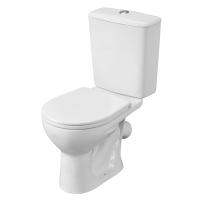 Унитаз - компакт с сиденьем Орион белый  1.P400.8.S00.00B.F Santeri фото в интернет-магазине Русалия