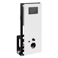 Glan 66TLT.010.ME.WH.MB03 Система инсталляции для унитазов, черный Wasserkraft фото в интернет-магазине Русалия