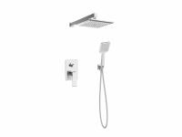 Душевая система ESKO скрытого монтажа 6в1 Squared Chrome (6in1 SQ) фото в интернет-магазине Русалия