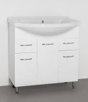 Тумба № 26 - 80 Фьюжн с раковиной Эльбрус Эко Стандарт Style Line фото в интернет-магазине Русалия