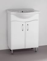 Тумба № 9 - 60 ВОЛНА с раковиной Байкал Эко Стандарт Style Line фото в интернет-магазине Русалия