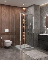 Душевой уголок CEZARES MOLVENO-AHF-31-100/80-C-CR-IV фото в интернет-магазине Русалия