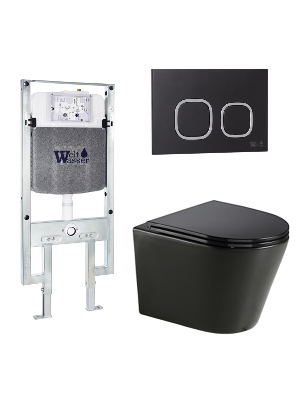 Комплект AMBERG 497 ST + SALZBACH 043 GL-BL + AMBERG RD-BL WeltWasser