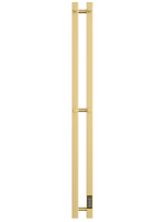 Полотенцесушитель ДВИН X-2 plaza neo 120/8 ЭлектрическийК диммер квадрат Золотой матовый 4657801241031 фото в интернет-магазине Русалия