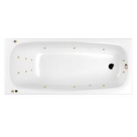 Гидромассажная ванна WHITECROSS Layla 180x80 "SMART" (золото) 0102.180080.100.SMART.GL фото в интернет-магазине Русалия