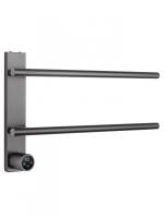 Полотенцесушитель электрический WONZON & WOGHAND NÜRNBERG, Темный графит (WW-AL342-GM) фото в интернет-магазине Русалия