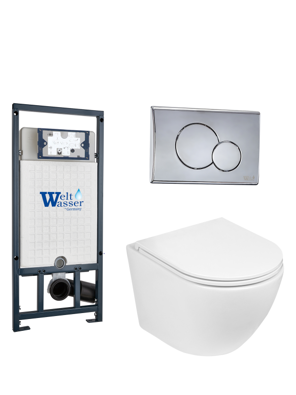 Комплект MARBERG 507 + MERZBACH 043 GL-WT + MAR 507 RD-CR WeltWasser