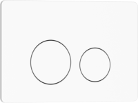 INOX-O Клавиша смыва 246 х 165 мм, белый матовый, нержавеющая сталь IBERICA BLANCA фото в интернет-магазине Русалия