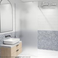 Iberica Blanca Mod.602 Walk In Душевая перегородка неподвижная. Матовое / Хром. 120х200 см IB602.MC.200.120 фото в интернет-магазине Русалия