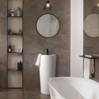 Раковина керамическая Vincea VBS-2P201, 395*395*820, напольная, цвет белый фото в интернет-магазине Русалия