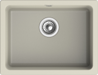 RIVELATO Мойка BERKANA 50 подст.монтаж 1-чаш 560*430 topazio арт. фото в интернет-магазине Русалия