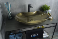 Раковина накладная Gid Nc9175b фото в интернет-магазине Русалия
