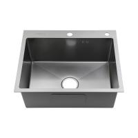 Мойка для кухни Fmark FSC7550L, сатин фото в интернет-магазине Русалия