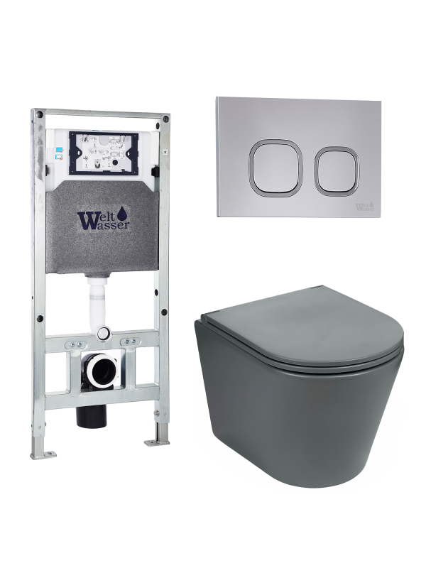 Комплект AMBERG 506 ST + SALZBACH 043 MT-GR + AMBERG RD-CR WeltWasser