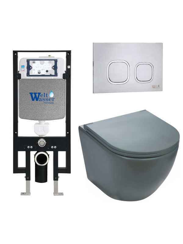 Комплект AMBERG 497 + MERZBACH 043 MT-GR + AMBERG RD-MT CR WeltWasser