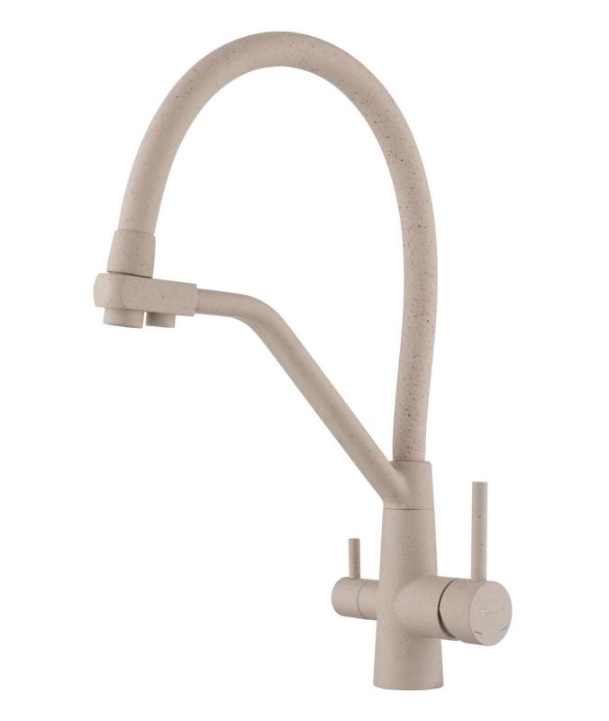 Смеситель Fmark для кухонной мойки под фильтр питьевой воды (FS0662-S)