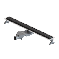 Душевой лоток Premium Linear 60см, нерж.сталь черный 982-60-B Boheme фото в интернет-магазине Русалия