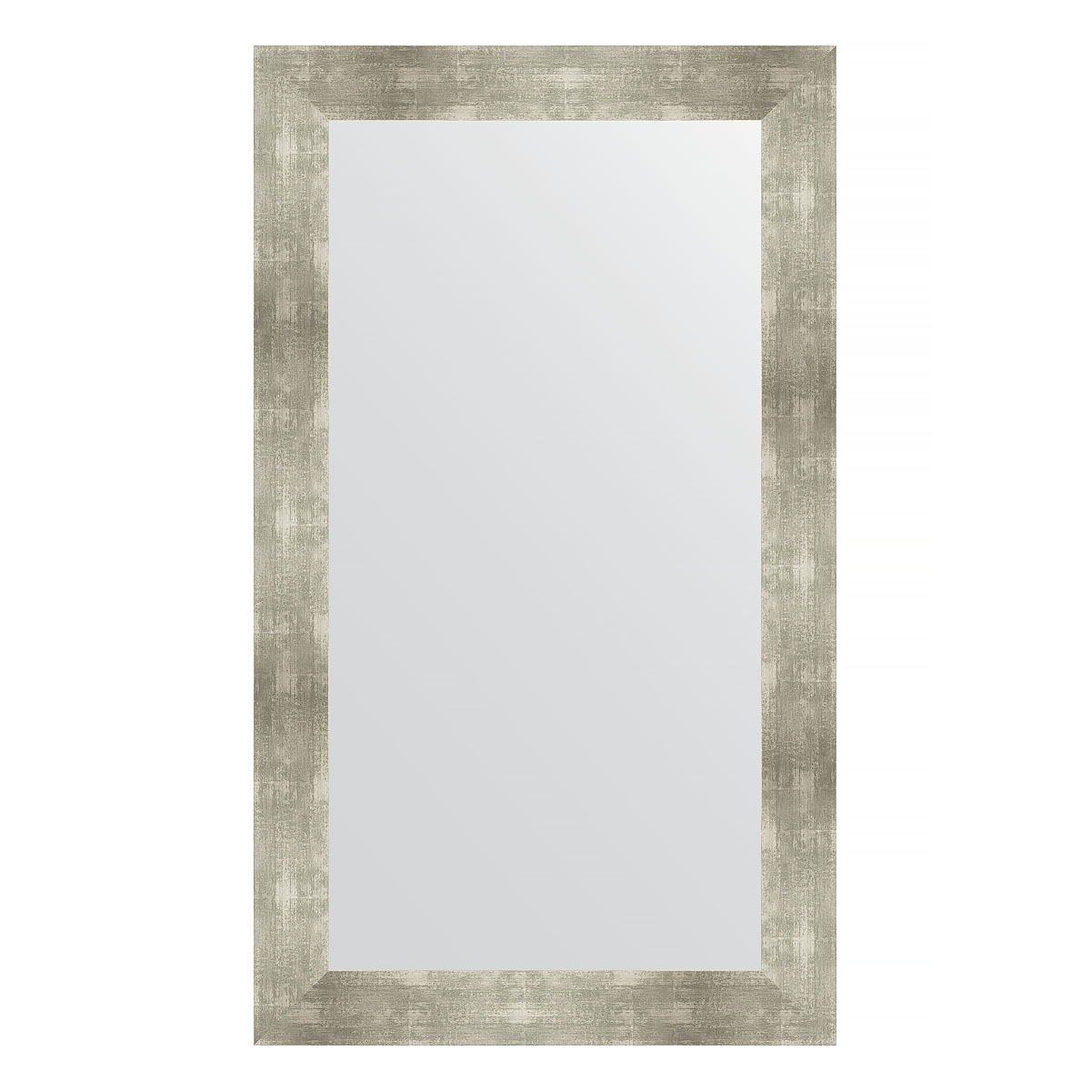 Зеркало настенное EVOFORM в багетной раме алюминий, 70х120 см, BY 3218