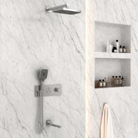 Душевой комплект VSFW-432T1CH встраиваемый, термостатический, 3 режима, хром Vincea фото в интернет-магазине Русалия