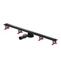 W01SC-S11-100-05BM MasterFlow Трап для душа линейный универс затвор Slim line 100см цвет черн мат Am.Pm фото в интернет-магазине Русалия