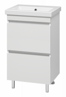 Тумба Енисей 50 с 2 ящиками с раковиной Cersanit Como 50 Misty фото в интернет-магазине Русалия