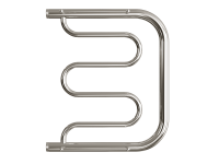 Полотенцесушитель ДВИН D 60/50 c полкой Водяной 1"-1/2" К0  Полированный 4627085925668 фото в интернет-магазине Русалия